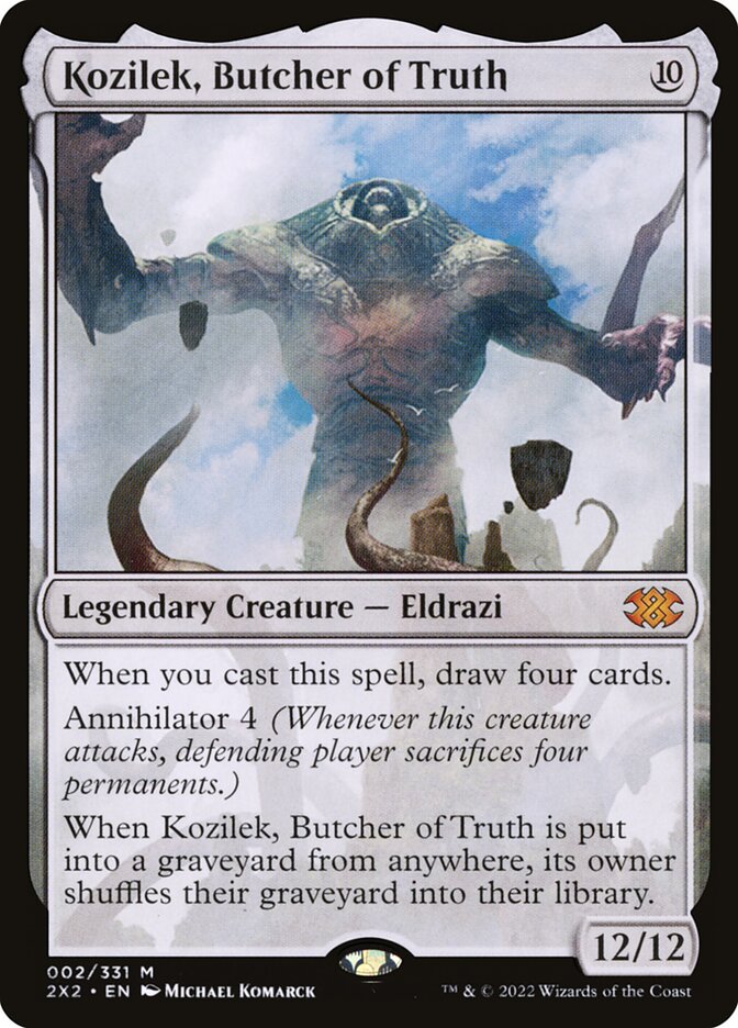 Kozilek, Butcher of Truth - MTG Card versions