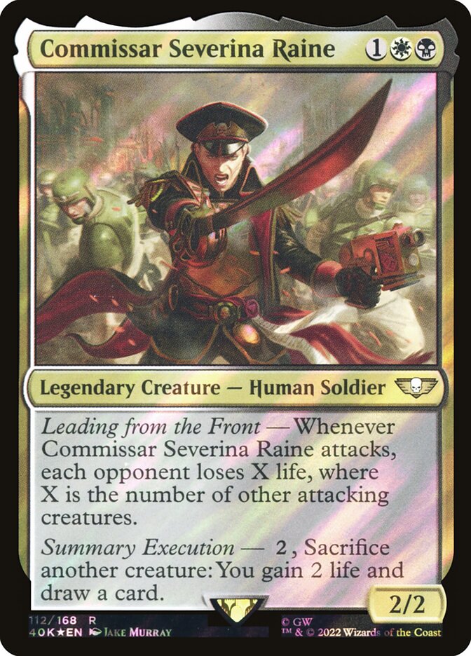 Commissar Severina Raine - Warhammer 40,000 Commander (40K)