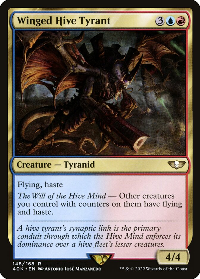 Winged Hive Tyrant - Warhammer 40,000 Commander (40K)