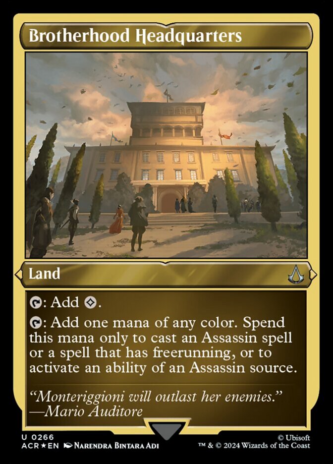 Brotherhood Headquarters - Assassin's Creed (ACR)