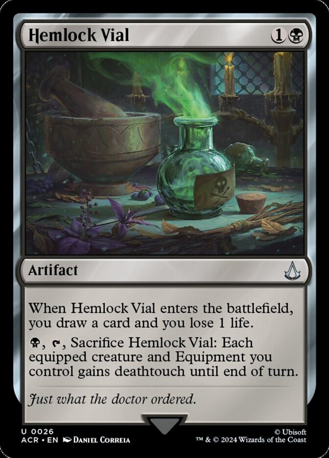 Hemlock Vial - Assassin's Creed (ACR)