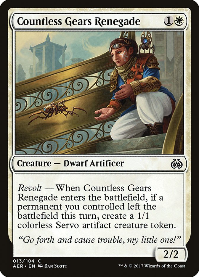 Countless Gears Renegade - Aether Revolt (AER)