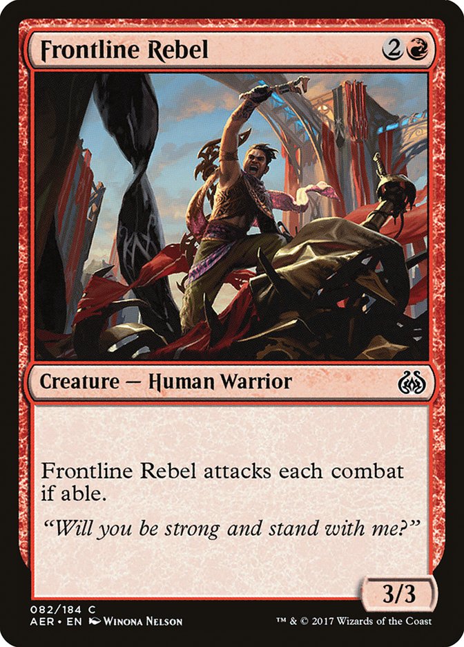 Frontline Rebel - Aether Revolt (AER)