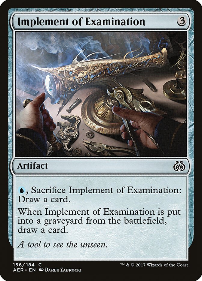 Implement of Examination - Aether Revolt (AER)