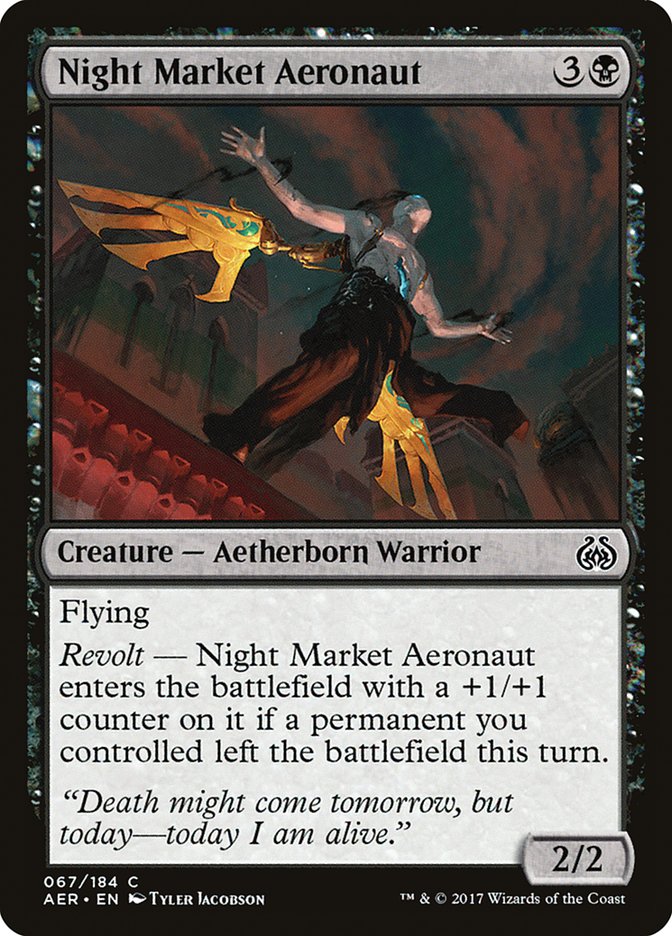 Aeronauta del mercado nocturno - Aether Revolt (AER)