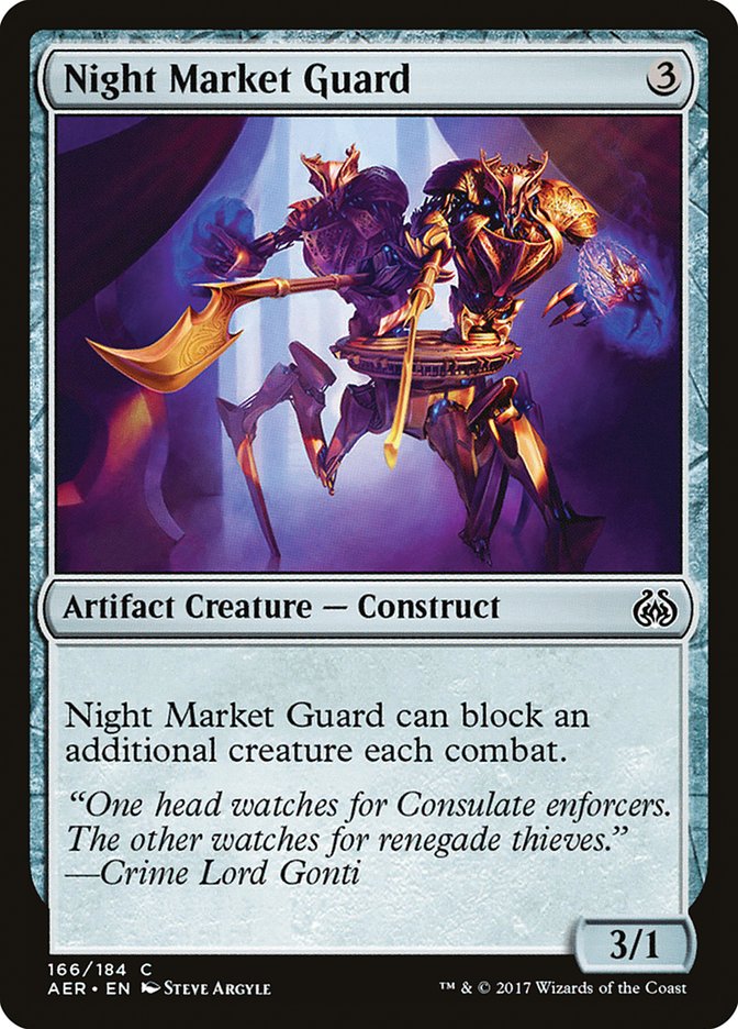 Night Market Guard - Aether Revolt (AER)