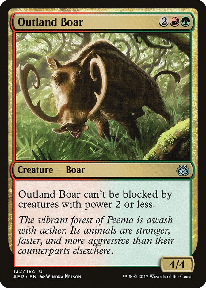 Outland Boar - Aether Revolt (AER)