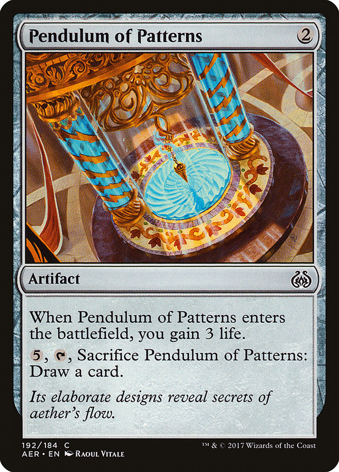 Pendulum of Patterns - Aether Revolt (AER)