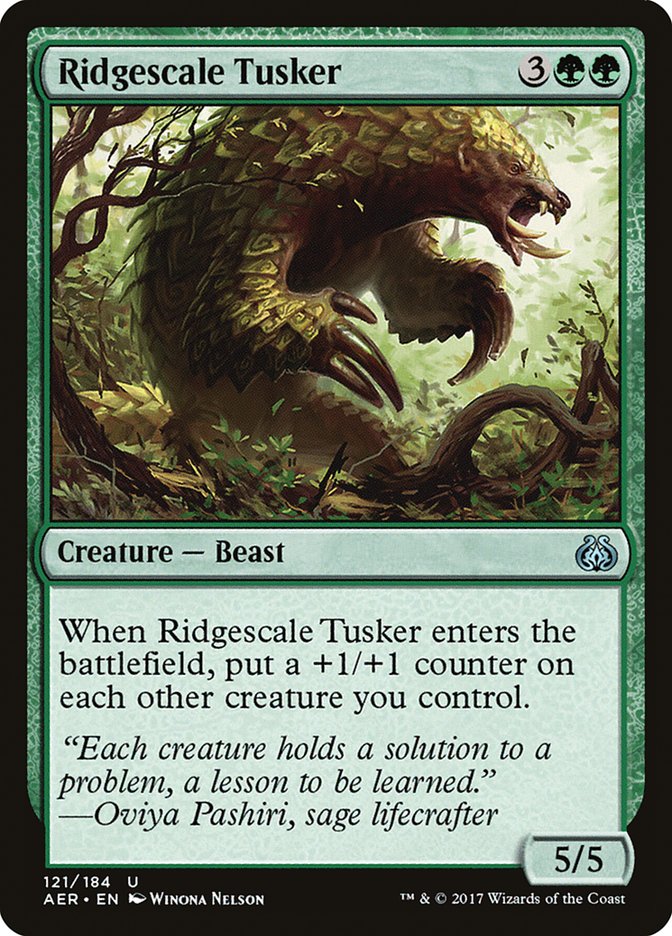 Ridgescale Tusker - Aether Revolt (AER)