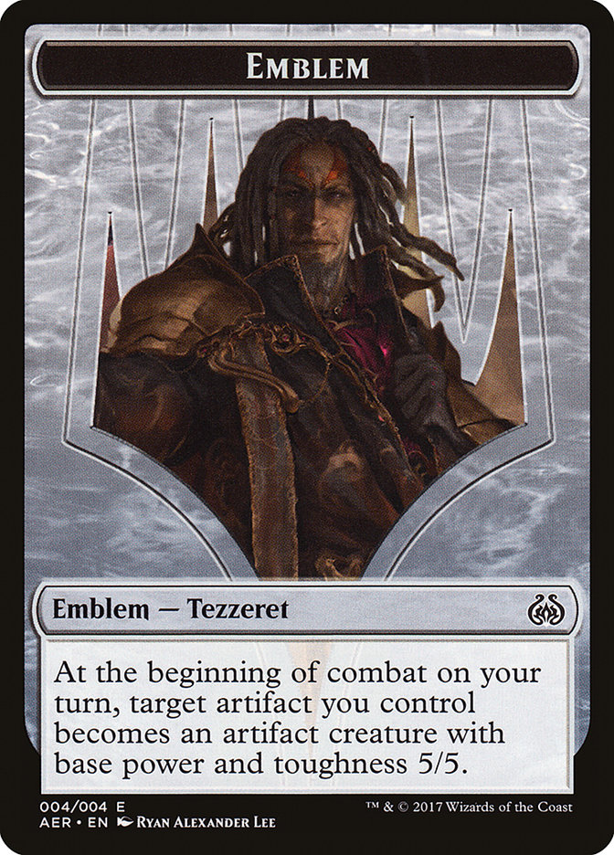 Tezzeret the Schemer Emblem - Aether Revolt