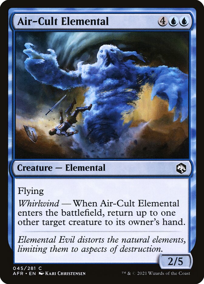 Air-Cult Elemental - Adventures in the Forgotten Realms (AFR)