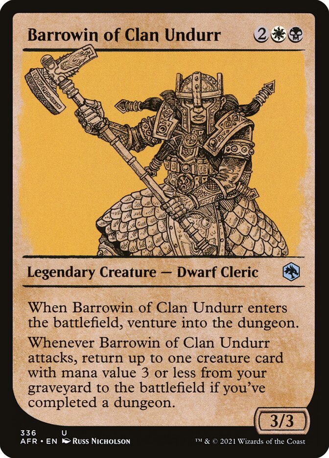 Barrowin of Clan Undurr - Adventures in the Forgotten Realms (AFR)