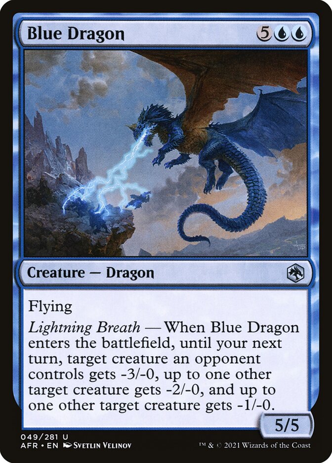 Blue Dragon - Adventures in the Forgotten Realms (AFR)