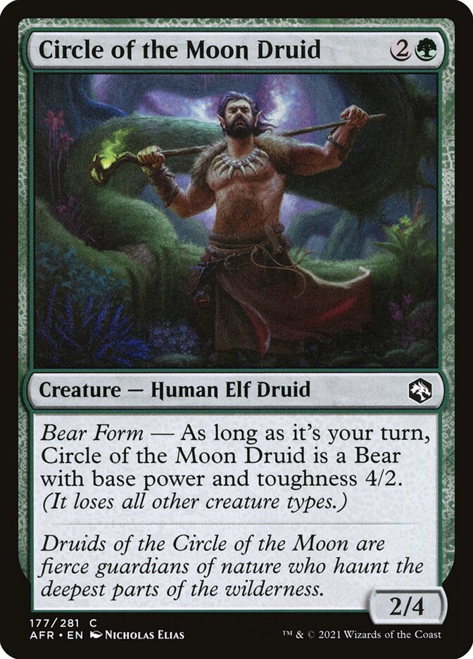 Circle of the Moon Druid - Adventures in the Forgotten Realms (AFR)
