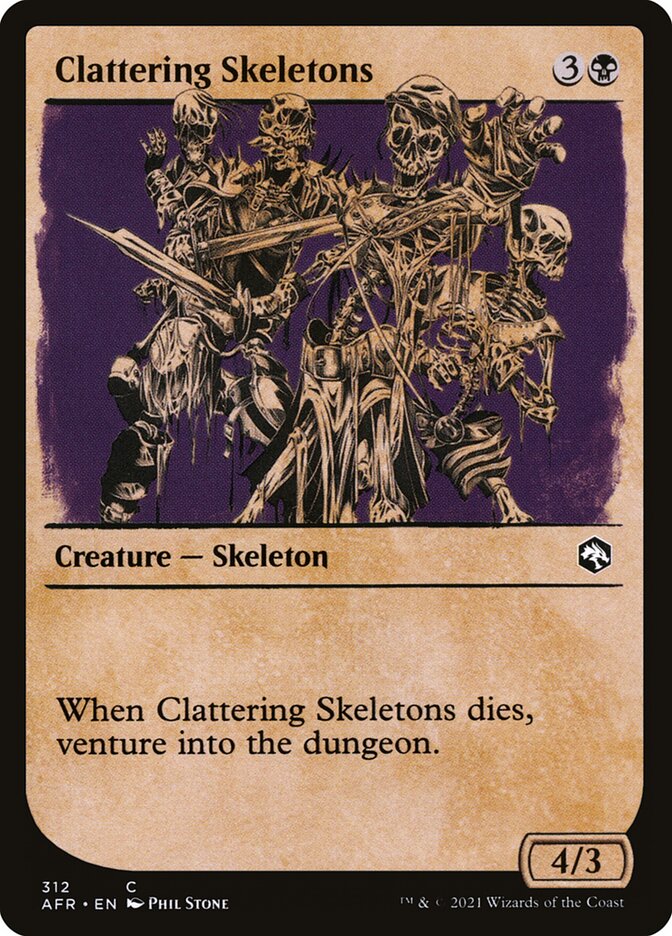 Esqueletos castañeteantes - Adventures in the Forgotten Realms (AFR)