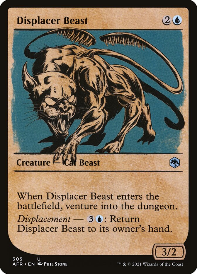 Displacer Beast - Adventures in the Forgotten Realms (AFR)