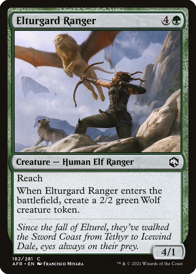 Elturgard Ranger - Adventures in the Forgotten Realms