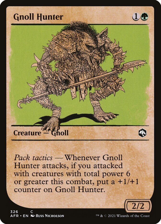 Gnoll Hunter - Adventures in the Forgotten Realms (AFR)