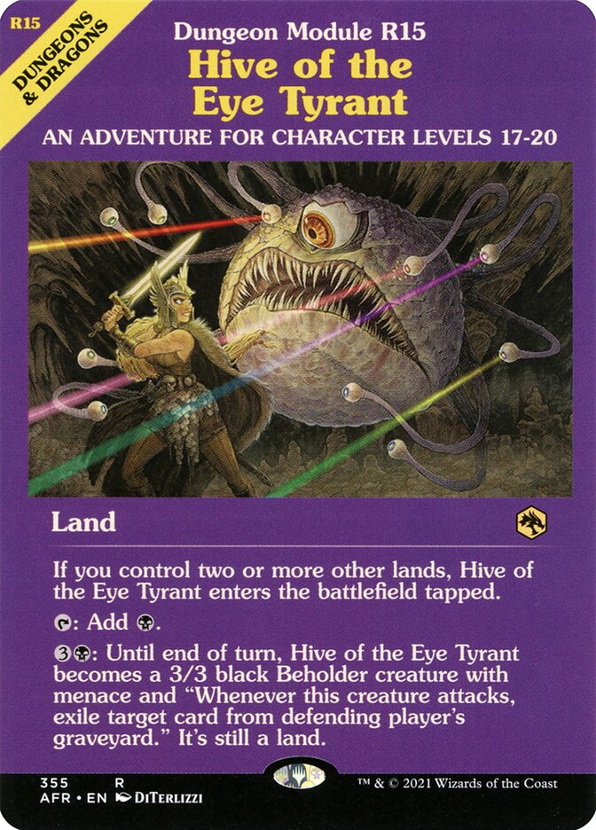Hive of the Eye Tyrant - Adventures in the Forgotten Realms (AFR)