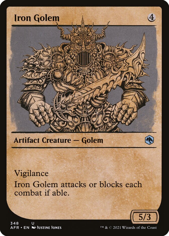 Iron Golem - Adventures in the Forgotten Realms (AFR)