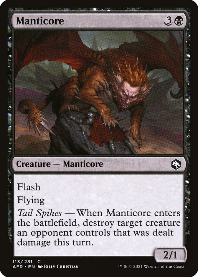 Manticore - Adventures in the Forgotten Realms (AFR)