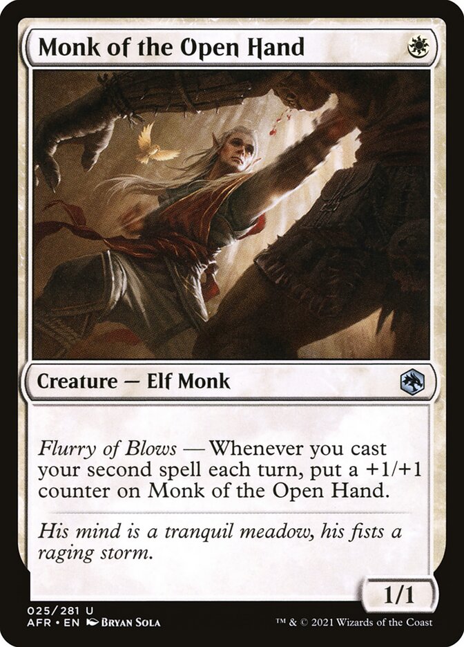 Monk of the Open Hand - Adventures in the Forgotten Realms (AFR)