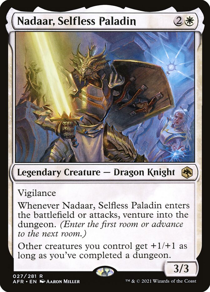 Nadaar, Selfless Paladin - Adventures in the Forgotten Realms (AFR)