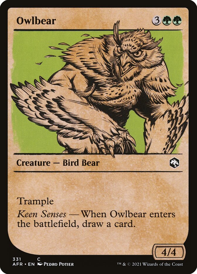Owlbear - Adventures in the Forgotten Realms (AFR)