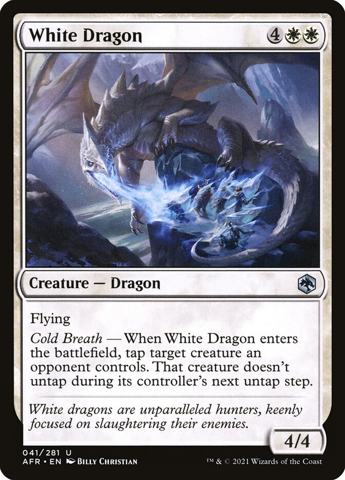 White Dragon - Adventures in the Forgotten Realms (AFR)