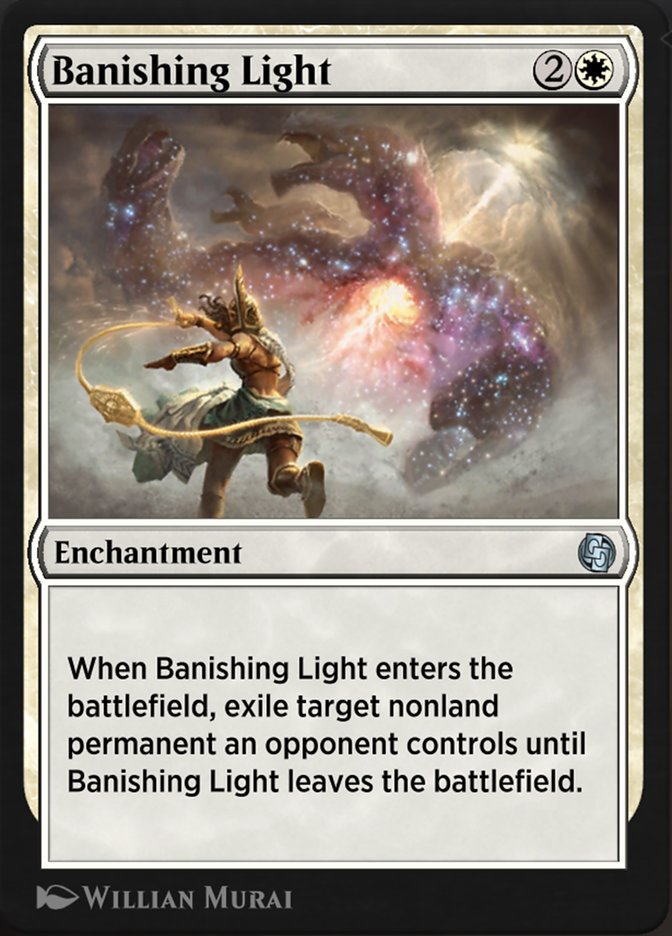 Banishing Light - MTG Card versions
