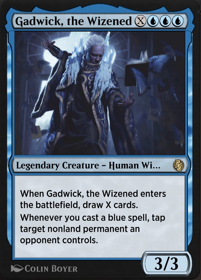Gadwick, the Wizened - MTG Card versions