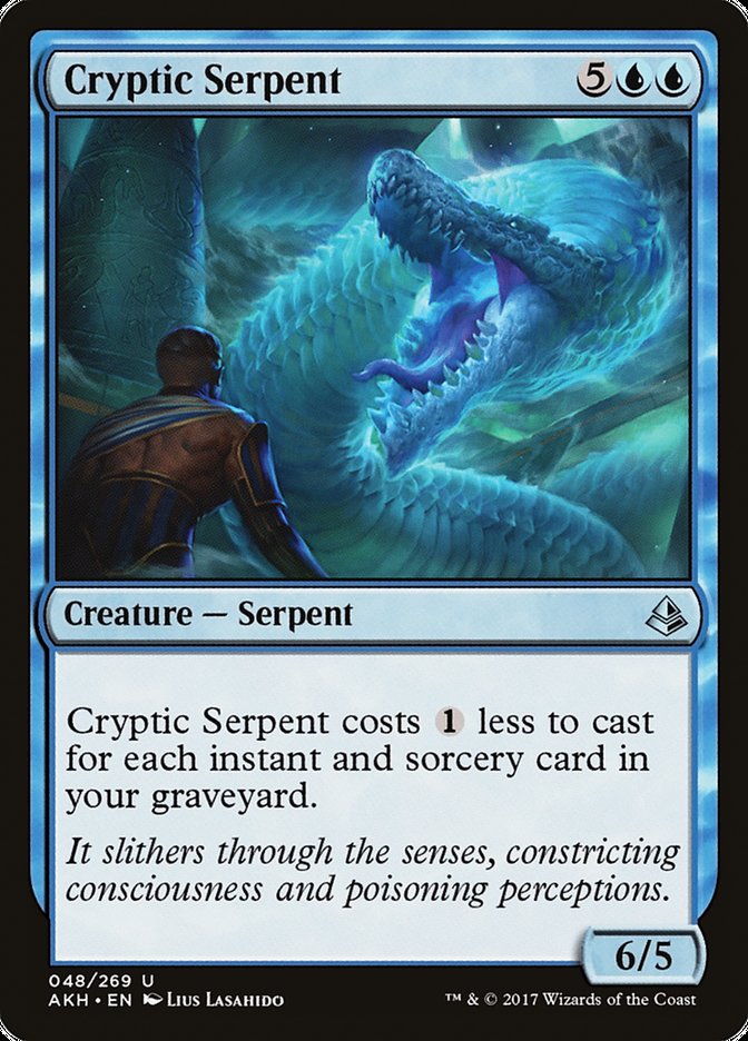Cryptic Serpent - Amonkhet (AKH)