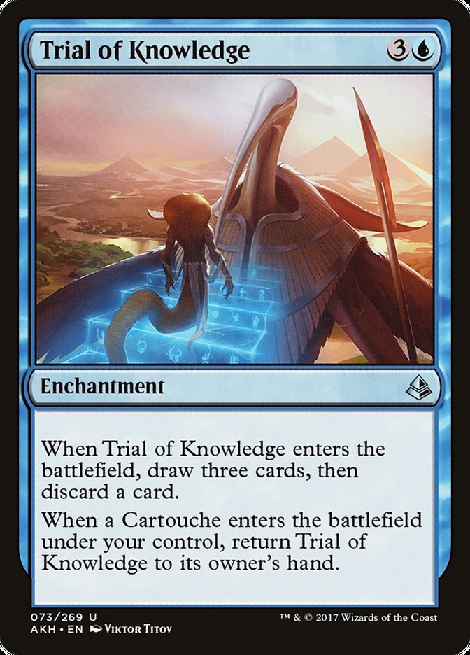Trial of Knowledge - Amonkhet (AKH)