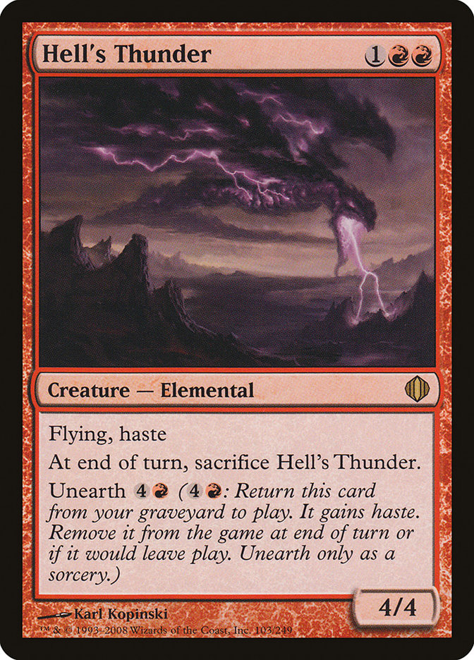 Hell's Thunder - Shards of Alara (ALA)
