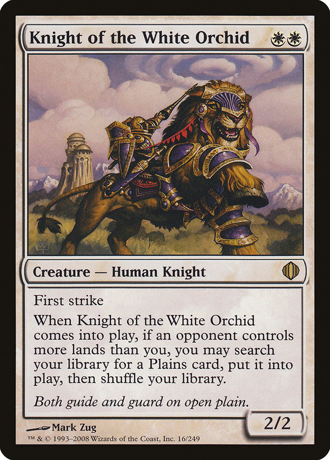 Knight of the White Orchid - Shards of Alara (ALA)