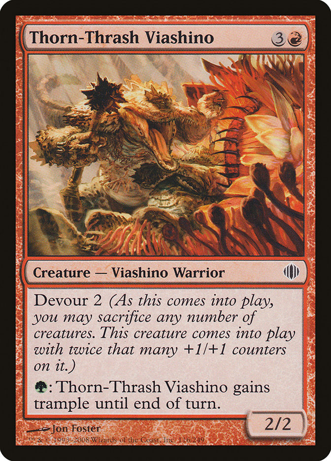 Thorn-Thrash Viashino - Shards of Alara (ALA)