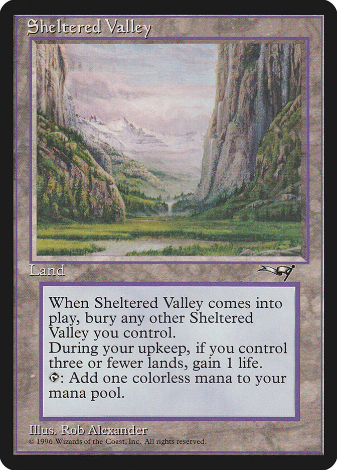 Sheltered Valley - Alliances