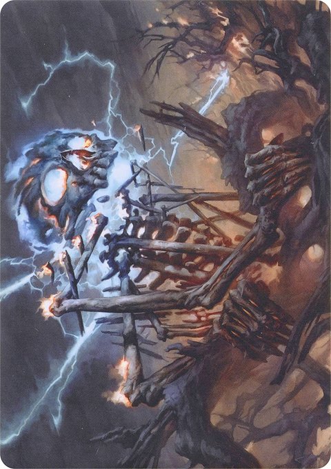 Lightning Skelemental // Lightning Skelemental