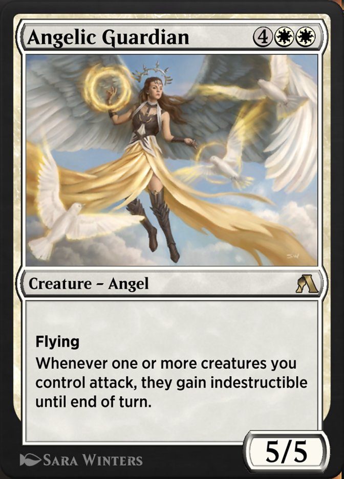 Angelic Guardian - MTG Card versions