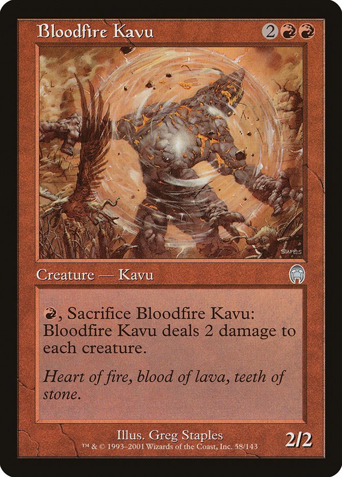 Bloodfire Kavu - Apocalypse (APC)
