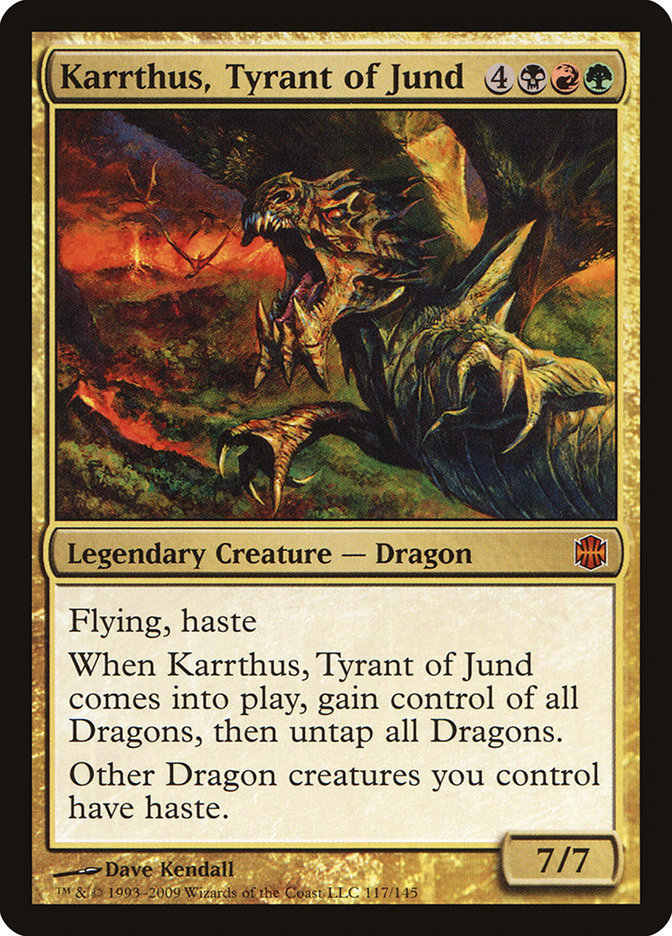 Karrthus, Tyrant of Jund - Alara Reborn (ARB)