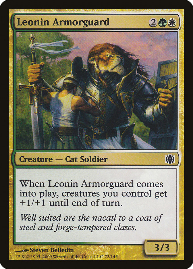 Leonin Armorguard - Alara Reborn