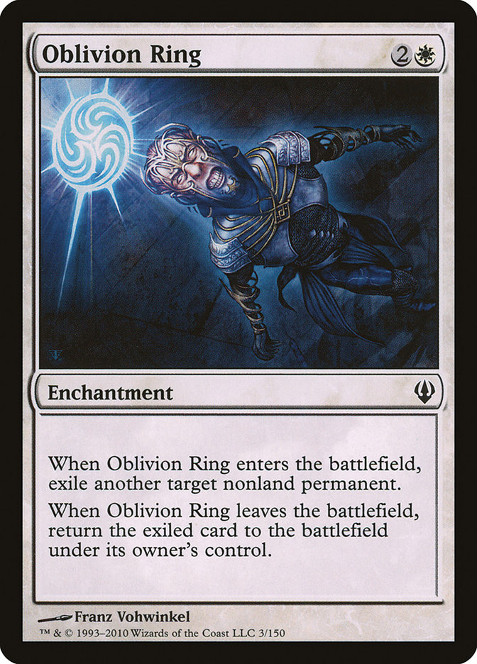 Oblivion Ring - MTG Card versions