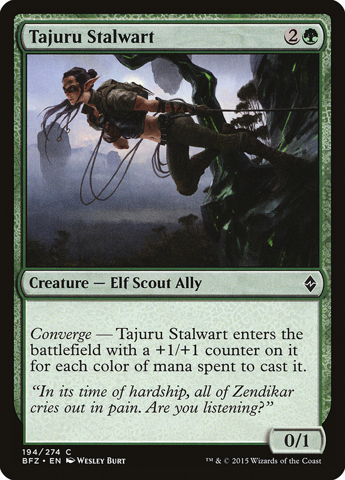 Valiente de Tajuru - Battle for Zendikar