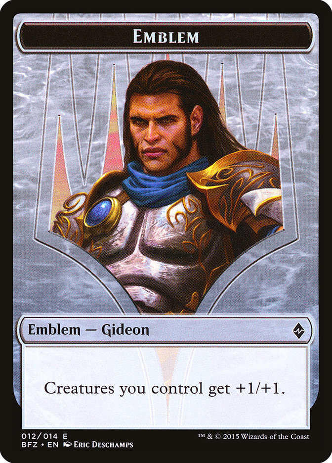 Gideon, Ally of Zendikar Emblem - Battle for Zendikar