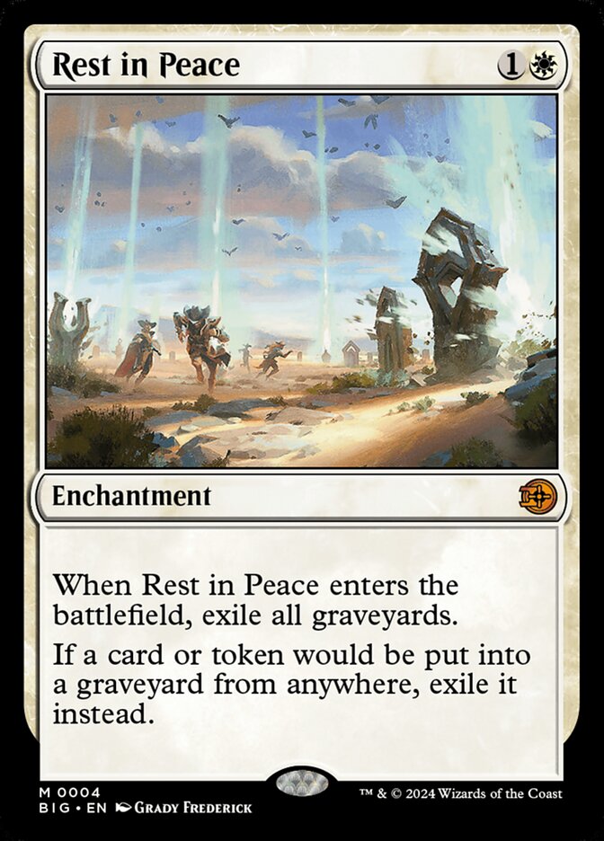 Rest in Peace - MTG Card versions