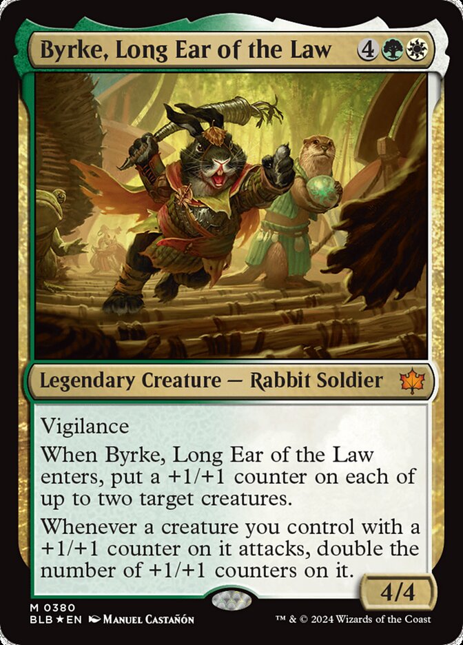 Byrke, Long Ear of the Law - Bloomburrow