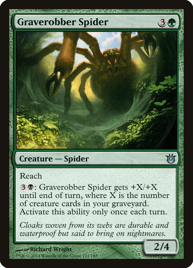 Graverobber Spider - Born of the Gods