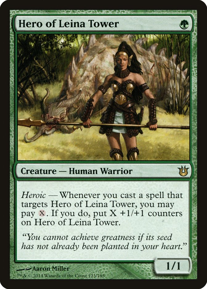 Heroína de la torre Leina - Born of the Gods (BNG)