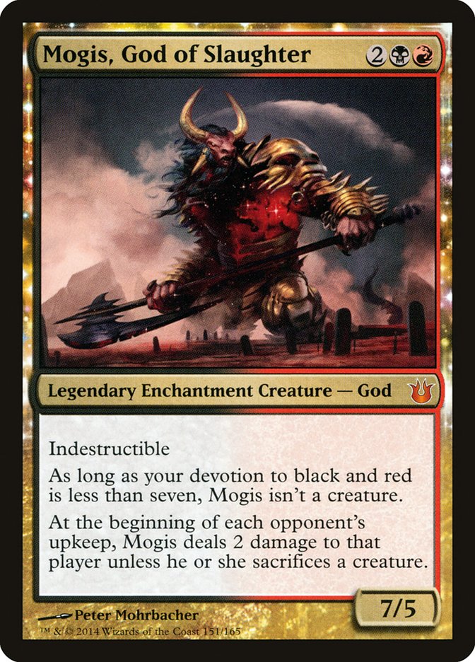 Mogis, God of Slaughter - Born of the Gods (BNG)